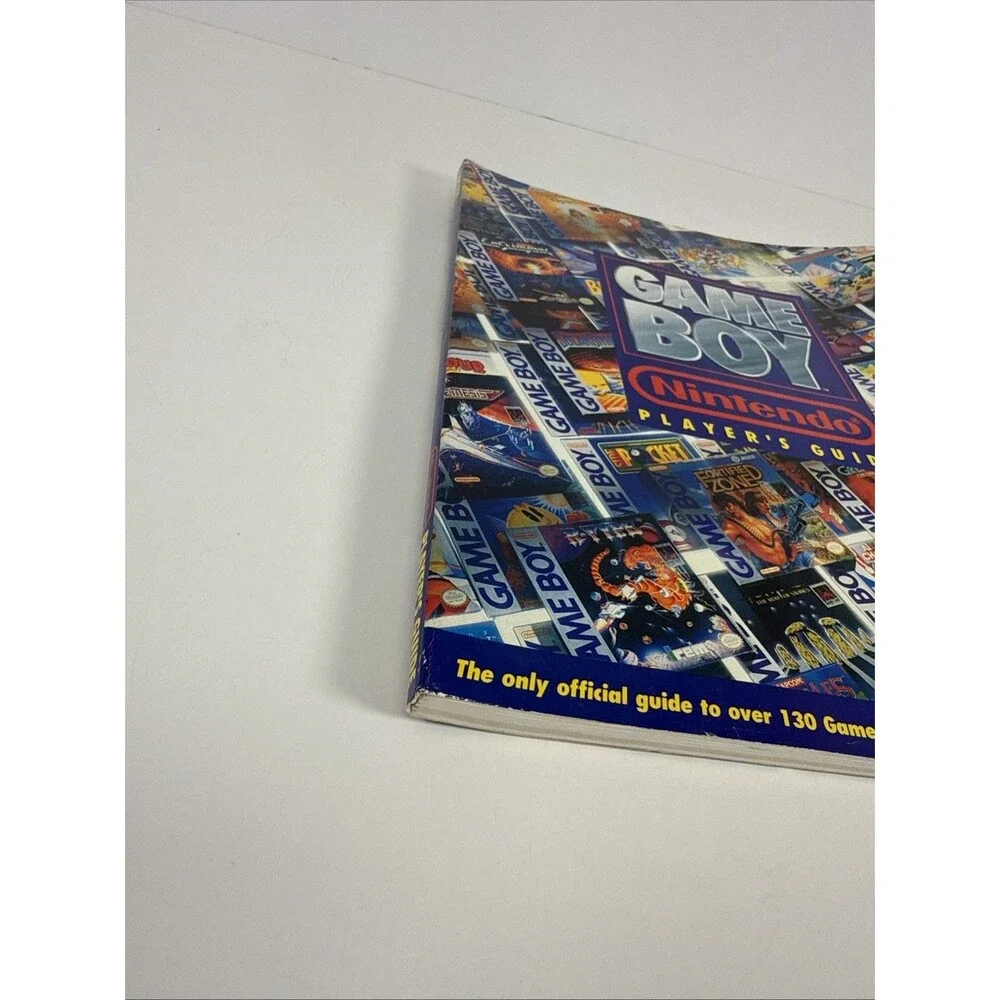 Vintage Official Nintendo Power Magazine Game Boy Player's Guide Book 1991 Rare